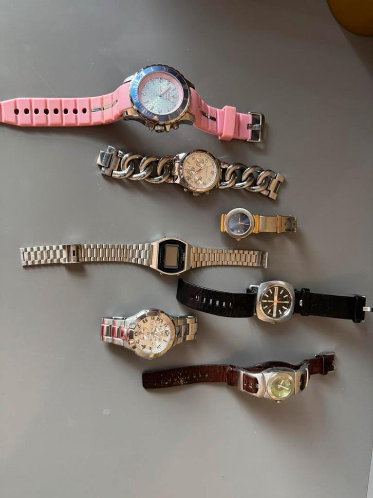 Mooie horloges – alleen nieuwe batterij nodig!, Sieraden, Tassen en Uiterlijk, Horloges | Dames, Gebruikt, Polshorloge, Overige merken