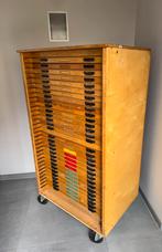 XXL zetbok / letterkast / drukkerij kast, Ophalen