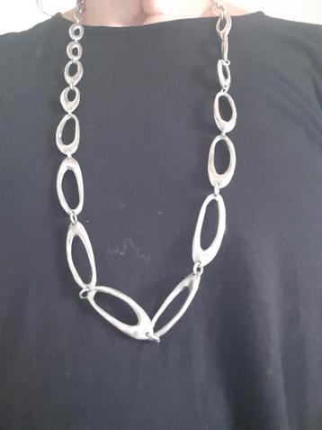 Zilveren ketting Uno de 50 beschikbaar voor biedingen
