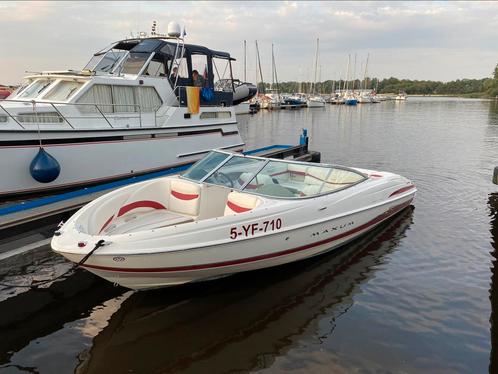 Maxum 2200 sr3, Watersport en Boten, Speedboten, Gebruikt, 6 meter of meer, Diesel, 200 pk of meer, Polyester, Binnenboordmotor