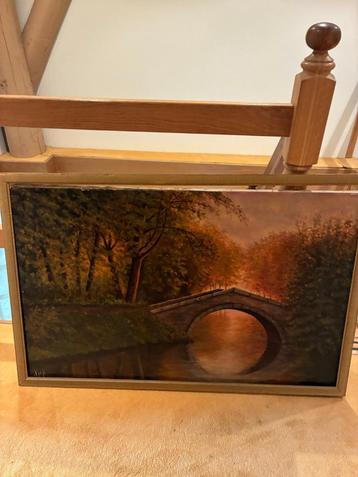 schilderij  zonder  lijst beschikbaar voor biedingen