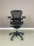 Herman Miller Aeron B Classic refurbished full option ZGAN, Huis en Inrichting, Ophalen, Zwart, Zo goed als nieuw, Bureaustoel
