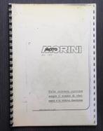 Moto Morini 50 cc (Corsarino?) Parts List (kopie) - jaren 70, Fietsen en Brommers, Verzenden, Gebruikt