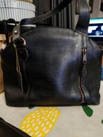 Vintage ROCCO Yokohama Leren Handtas - Japans Erfgoed, Ophalen of Verzenden, Gebruikt, Zwart, Handtas