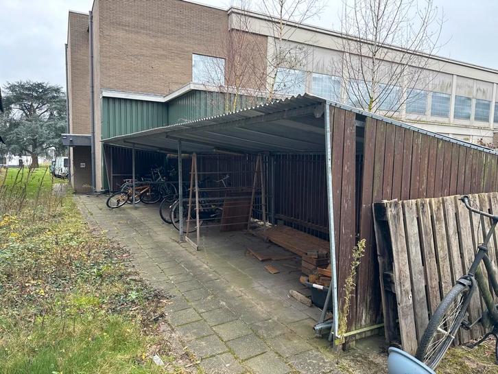 Groot gebruikt fietsenhok - zelf demonteren, Tuin en Terras, Droogmolens en Wasrekken, Gebruikt, Overige typen, Ophalen