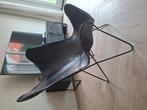 Vlinderstoel zwart te koop, Huis en Inrichting, Stoelen, Ophalen, Gebruikt, Zwart, Eén