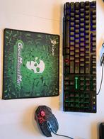 Gaming toetsenbord met muis en muismat NIEUW, Computers en Software, Toetsenborden, Gaming toetsenbord, Nieuw, Ophalen of Verzenden