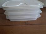 Tupperware set van 3 Vlees schaaltjes, Ophalen of Verzenden, Nieuw, Overige typen