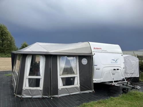 DETHLEFFS 510 CARAVAN incl ISABELLA PENTA VOORTENT, Caravans en Kamperen, Caravans, Particulier, tot en met 4, 1250 - 1500 kg