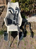 Bobike achter Maxi City creme grijs 9-22 kg fietsstoel, Achterzitje, Voetsteuntjes, 9 t/m 18 kg, Ophalen of Verzenden