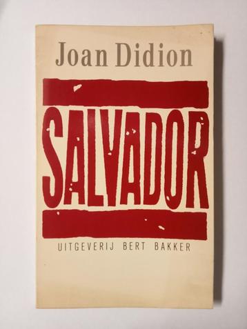 Joan Didion – Salvador (1983) beschikbaar voor biedingen