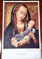 Twee Affiche "Moederkensdag" 1953 en 1954, Ophalen of Verzenden, A1 t/m A3, Overige onderwerpen, Rechthoekig Staand