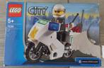 Lego City Politiemotor 7235, Complete set, Ophalen of Verzenden, Lego, Zo goed als nieuw