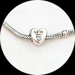 Pandora Koninklijk Hart 791739CZ / zirkonia en gouden Kroon, Gebruikt, Pandora, Ophalen of Verzenden, 1 bedel