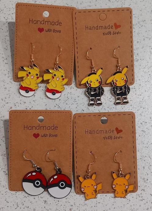 Oorbellen pikachu pokemon "nieuw" (Verschillende hangers), Sieraden, Tassen en Uiterlijk, Kindersieraden, Nieuw, Oorbellen, Ophalen of Verzenden