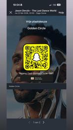 2 Jason derulo kaarten golden circle ziggo dome 23 maart, Twee personen, Maart