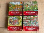 4 puzzels 1000 stukjes Wacky World samen € 10, Hobby en Vrije tijd, Denksport en Puzzels, Ophalen of Verzenden, Legpuzzel, Zo goed als nieuw