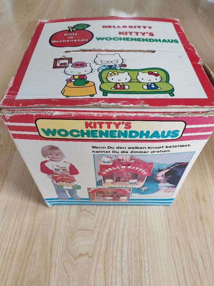 Hello Kitty 'Weekend huis', Kinderen en Baby's, Speelgoed | Poppenhuizen, Gebruikt, Poppenhuis, Ophalen of Verzenden