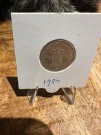 1/2 gulden 1930 prachtige kwaliteit., Ophalen of Verzenden, Koningin Wilhelmina, 1 gulden