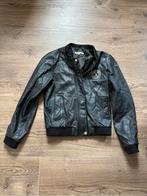 Leren jas, Ophalen of Verzenden, Zo goed als nieuw, Maat 38/40 (M), Zwart