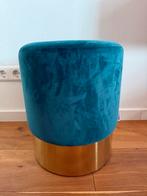 KARE DESIGN Kruk Cherry Groen Messing, Ophalen, Minder dan 50 cm, Rond, Minder dan 50 cm