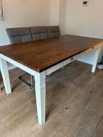 Landelijke eettafel 180x90 cm - Rechthoekig, Huis en Inrichting, Tafels | Eettafels, Ophalen, Gebruikt, 50 tot 100 cm, Landelijk