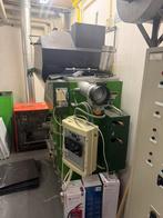 Hout kachel verwarmd heel het huis, Huis en Inrichting, Kachels, Ophalen, Zo goed als nieuw, Hout, Houtkachel