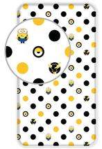 Minions Hoeslaken 90x200 cm - Disney, Ophalen of Verzenden, Nieuw, Jongetje of Meisje, Hoeslaken of Sloop