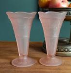 Art Deco vazen Sowerby persglas, Ophalen