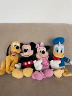 Disney Knuffels - Donald, Mickey, Minnie & Pluto - Nieuw!, Ophalen of Verzenden, Nieuw, Overige typen