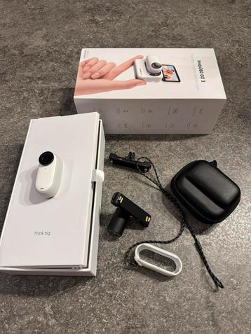 Insta 360 GO3 128GB action camera new nieuwstaat accessories beschikbaar voor biedingen