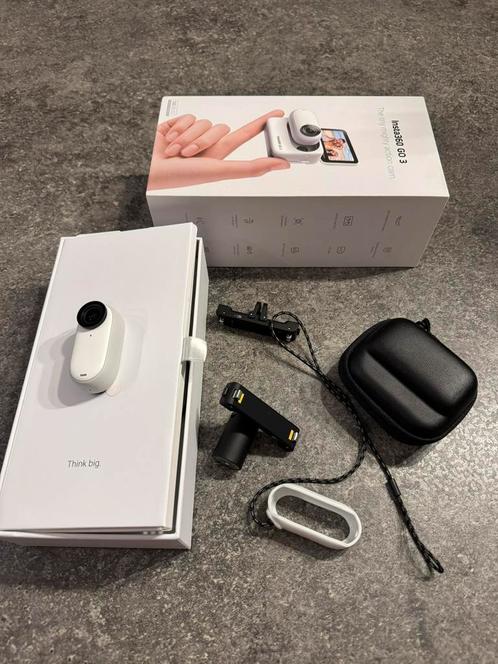 Insta 360 GO3 128GB action camera new nieuwstaat accessories, Audio, Tv en Foto, Actiecamera's, Zo goed als nieuw, Overige merken