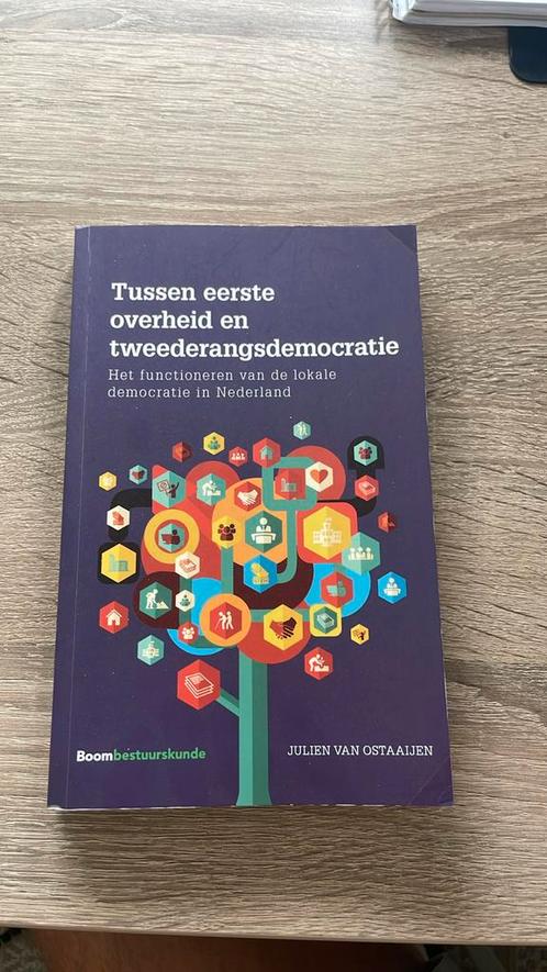Tussen eerste overheid en tweederangsdemocratie, Boeken, Wetenschap, Zo goed als nieuw, Ophalen of Verzenden