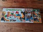 Lego  bordspellen creatonary, pirate plank, heroica., Ophalen of Verzenden, Zo goed als nieuw