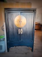 Zwarte chinese kast, Antiek en Kunst, Antiek | Meubels | Kasten, Ophalen