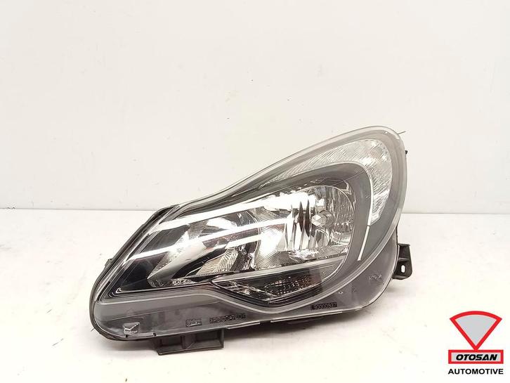 Opel Corsa D 2010-2014 Halogeen Koplamp Links 13446801, Auto-onderdelen, Verlichting, Opel, Gebruikt, Ophalen of Verzenden