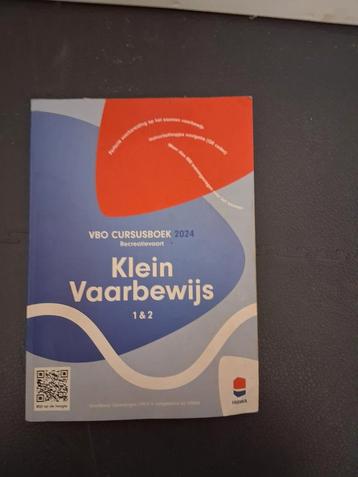 Leerboek Klein Vaarbewijs 1 & 2 beschikbaar voor biedingen
