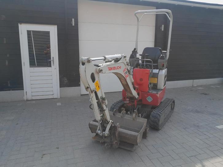 Te huur minigraver 1 ton, Tuin en Terras, Hand-tuingereedschap, Overige soorten, Ophalen