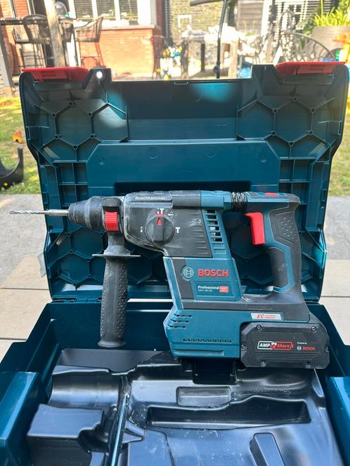 Bosch GBH 18V-26, Doe-het-zelf en Verbouw, Gereedschap | Boormachines, Zo goed als nieuw, Boor- en/of Breekhamer, 600 watt of meer