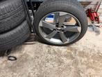Set 19” velgen incl A-merk winterbanden, past oa op Audi A6, Gebruikt, 255 mm, Banden en Velgen, Winterbanden