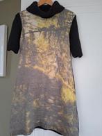 Marccain jurk gebreid, Maat 38/40 (M), Ophalen of Verzenden, Zo goed als nieuw, Grijs