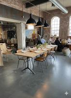 Unieke Bauhaus Tafel Jaren 20 Afkomstig DDR, Huis en Inrichting, Overige houtsoorten, Gebruikt, 200 cm of meer, Vijf personen of meer