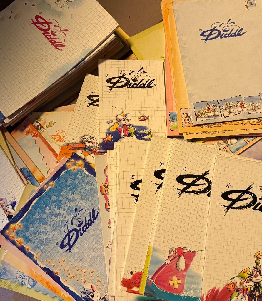 Diddl Blokken A5, Ophalen of Verzenden, Diddl, Gebruikt, Papier, Kaart of Schrift