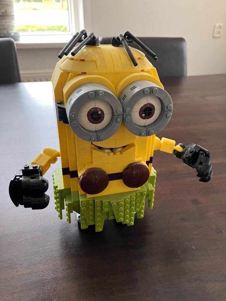Legoset Minion spaarpot, Kinderen en Baby's, Speelgoed | Duplo en Lego, Gebruikt, Ophalen of Verzenden