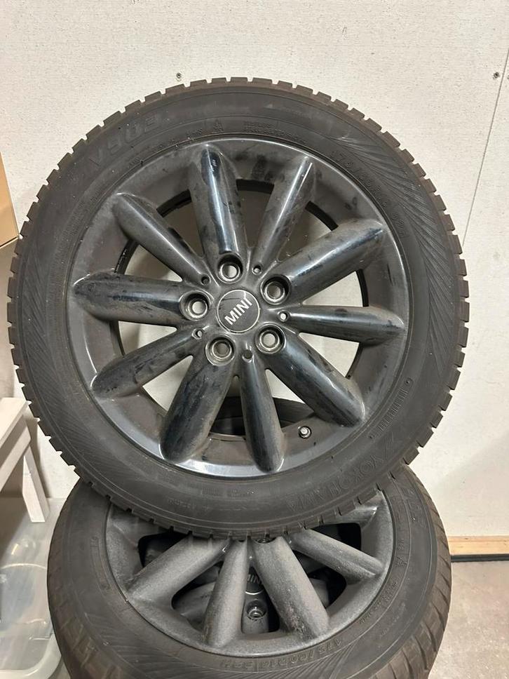 Set 16 inch Mini Velgen incl. Winterbanden!!!, Auto-onderdelen, Banden en Velgen, Banden en Velgen, Winterbanden, 16 inch, 175 mm