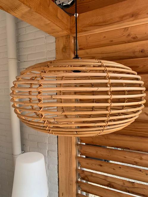 Rotan lampen, Huis en Inrichting, Lampen | Hanglampen, Minder dan 50 cm, Ophalen of Verzenden