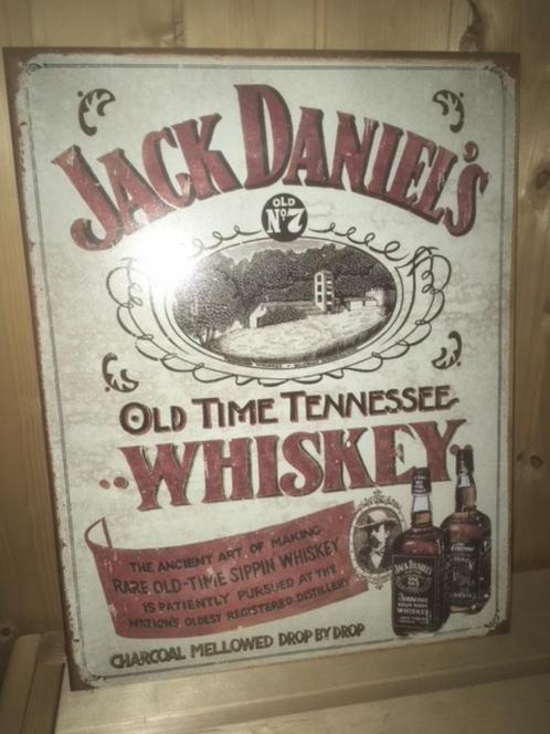 Jack Daniels reclameplaat, Verzamelen, Merken en Reclamevoorwerpen, Nieuw, Reclamebord, Ophalen of Verzenden