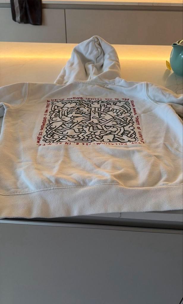 Keith Haring Trui - Topconditie!, Kleding | Dames, Truien en Vesten, Zo goed als nieuw, Wit, Ophalen