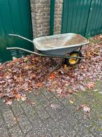 Kruiwagen 100 liter gegalvaniseerde kuip, Tuin en Terras, Ophalen of Verzenden, Gebruikt, Handmatig, Eenwielig