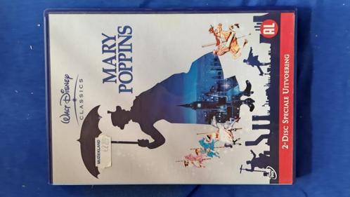 Mary Poppins "Julie Andrews, Dick van Dyke", Cd's en Dvd's, Dvd's | Kinderen en Jeugd, Zo goed als nieuw, Film, Avontuur, Ophalen of Verzenden